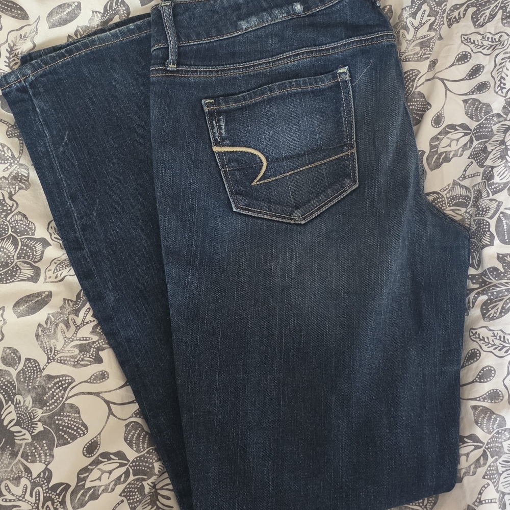 NWOT American Eagle Distressed Skinny jeans Size 10 Short